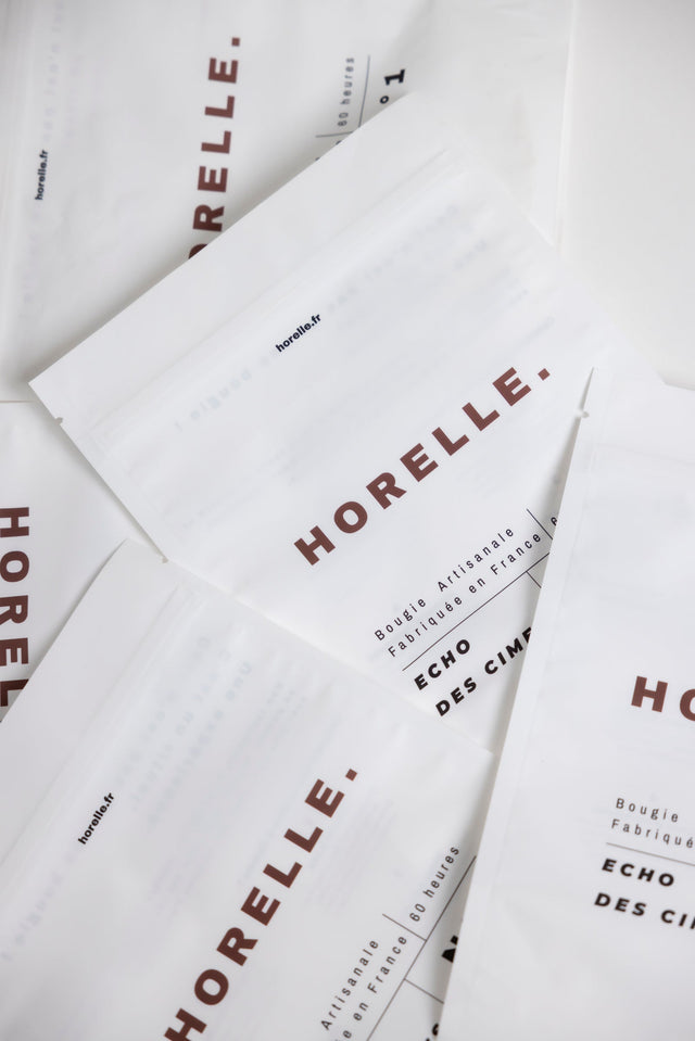 Bougie Horelle et son écrin cadeau